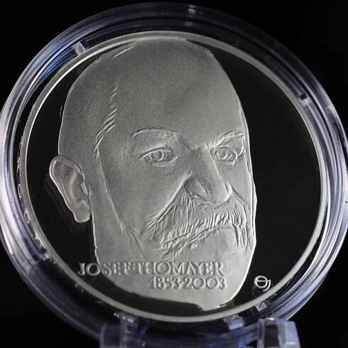 Stříbrná mince Josef Thomayer proof 200 Kč