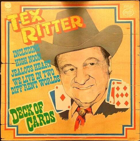 LP: Tex Ritter - Deck of Cards