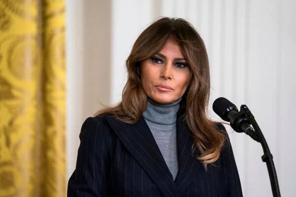 Melania Trump le 14 mai 2018