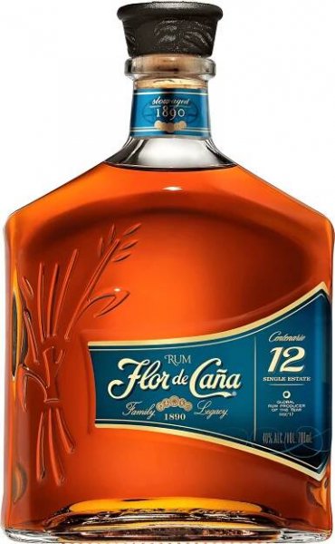 Flor de Caña 12y 40% 0,7 l (holá láhev)