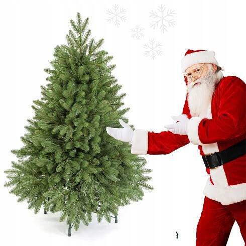 Umělý vánoční stromeček 100% PE Smrk RealTree 3D 100 cm, malý jako přírodní, živý