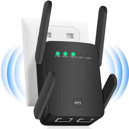 Wi-Fi zesilovač CINAMON černý