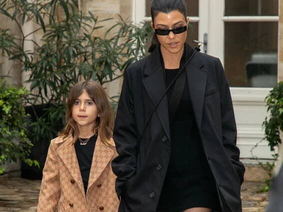 Penelope Disick Nails Cow Print Trend in Kourtney Kardashian’s Birthday Post