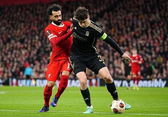 Sparta podlehla Liverpoolu vysoko 1:6. Birmančević vstřelil první gól českého týmu na stadionu Anfield