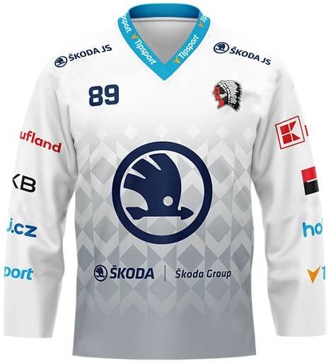 Bílý fandres HC Škoda Plzeň 2024/25
