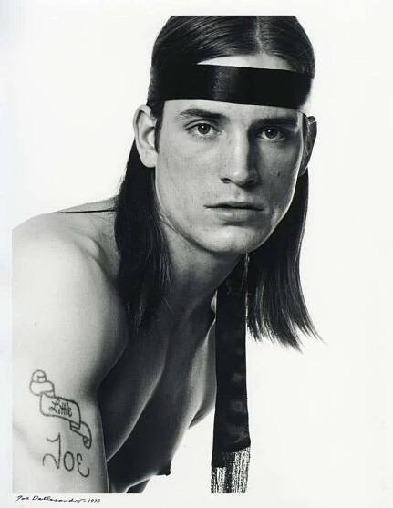 Jack Mitchell - Warhol Superstar Joe Dallesandro, iconic portrait for After Dark, signed by Jack