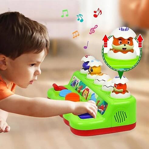 HRAČKY PRO DĚTI INTERAKTIVNÍ MONTESSORI HRAČKY 1-2 LET Váha výrobku včetně jednotkového obalu 0.8 kg