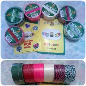 Duck Tape Crafty Fun and Giveaway - Mummy's Little Stars
