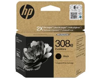 HP 7FP22UE (308), originálny atrament, čierny