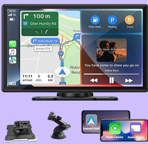 9-inch wireless display