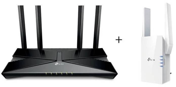 TP-LINK Bundle Archer AX50+RE505X