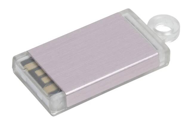 Mini USB flash disk MASON světle růžová