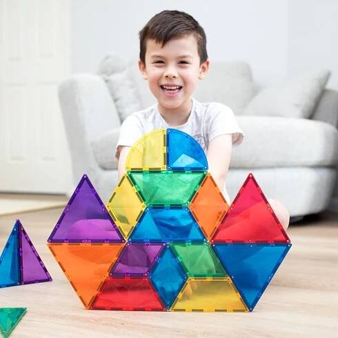 Connetix Magnetic Tiles Rainbow Shape Expansion Pack 36 dílů
