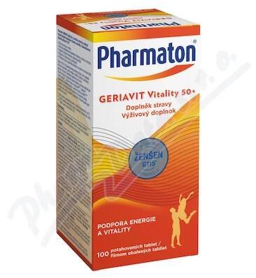 Pharmaton Geriavit Vitality 50+ tbl.100