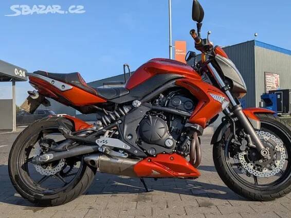Kawasaki ER 6N - 25kW v TP - otevřená na 53kW