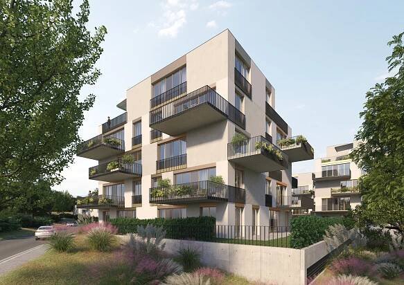 Bytová jednotka 2+kk s terasou, 67,61 m2 - REZIDENCE JERLÍNKA Brno-Žebětín B.02 - 2.2.02 | Reality.iDNES.cz 
