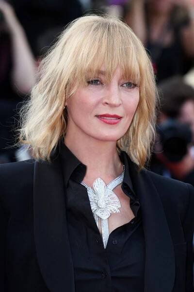 Uma Thurman Gracing the Cannes Film Festival 2017 Wallpaper