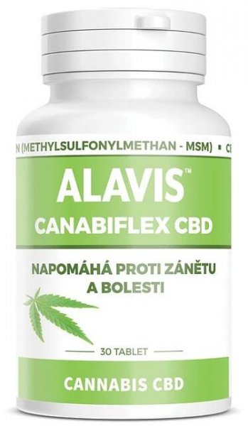 ALAVIS CANABIFLEX CBD 30 TBL (doprava zdarma)
