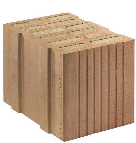 Cihla broušená Porotherm 38 TB Profi Dryfix P10 380×248×249 mm