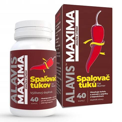 ALAVIS MAXIMA Spaľovač tukov 40 cps