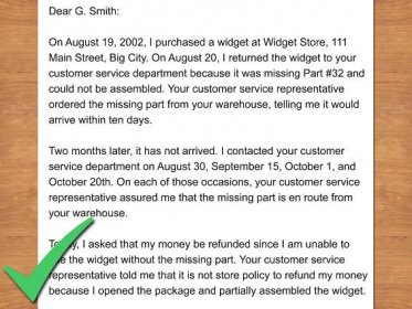 How to Write a Letter Asking for a Refund: 15 Steps