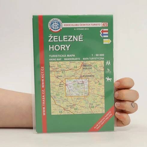 Klub českých turistů ( ) Železné hory turistická mapa 1:50 000