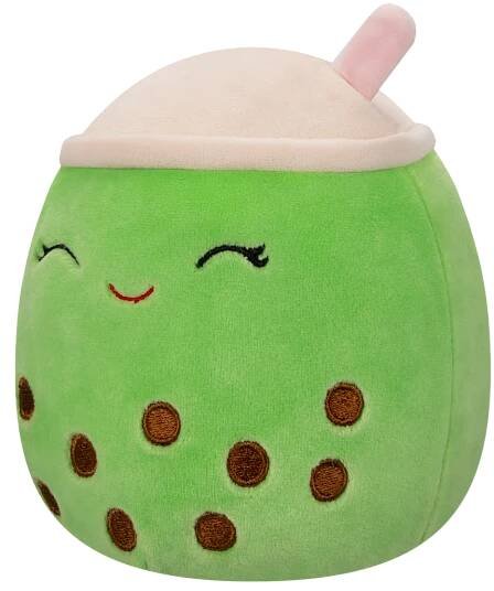 SQUISHMALLOWS 2v1 kiwi Kachina a bubble tea Sevda, 13 cm | Dedoles