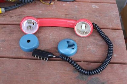 staré telefonní Retro sluchátko - Mobily a chytrá elektronika