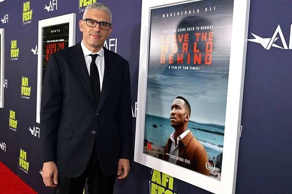 : Director/writer/producer Sam Esmail attends the AFI Fest 2023: Red Carpet Premiere Of "Leave The World Behind"