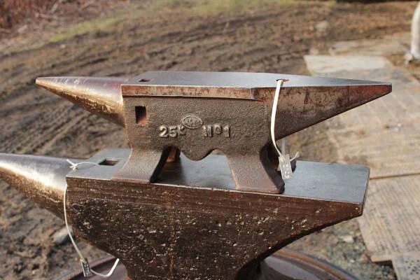 ANVILS LESS 200 LB - blacksmith anvils paradise by Emerald Koch