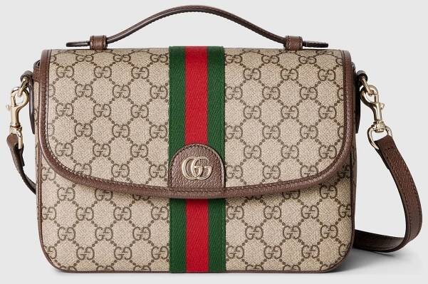 Gucci - Ophidia medium top handle bag