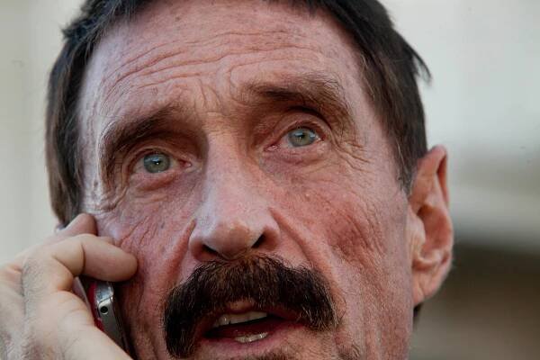 John McAfee released after being detained in the Dominican Republic