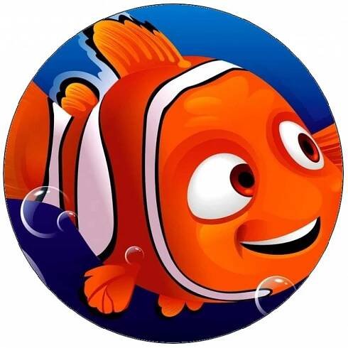 Jedlý papír Nemo 19,5 cm Pictu Hap - OzdobDort.cz 