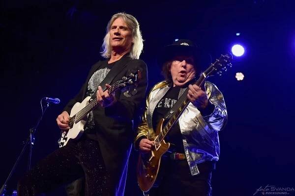 Slade, John Berry a Dave Hill/foto: Honza Švanda
