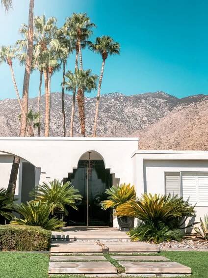 Palm Springs' Most Colorful And Famous Doors Tour: That Pink Door And More… - Glam of NYC