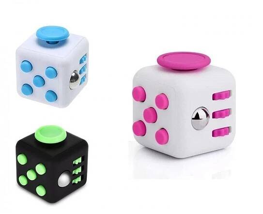 magic fidget cube assorted 3 5x3 5cm