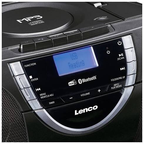 Lenco SCD-6900BK přenosný CD přehrávač Discman černá