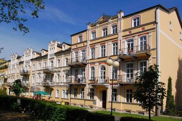 Hotel Lázeňský dům Erika Františkovy Lázně Exteriér fotografie