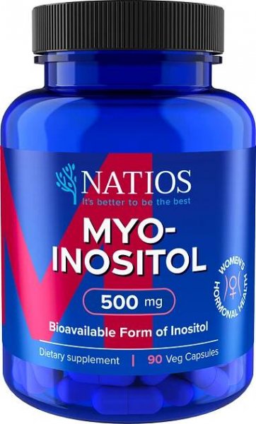 Natios Myo-Inositol 500 mg 90 cps.