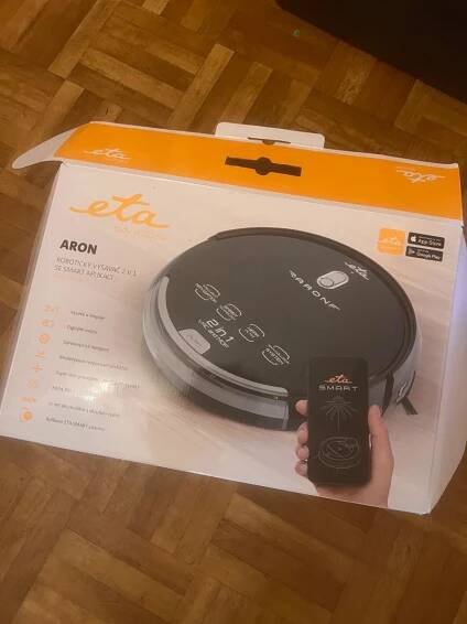 Roboticky vysavač Eta Árón 2v1 - Malé elektrospotřebiče