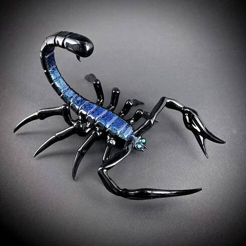 Purple/Blue Dichroic Scorpion