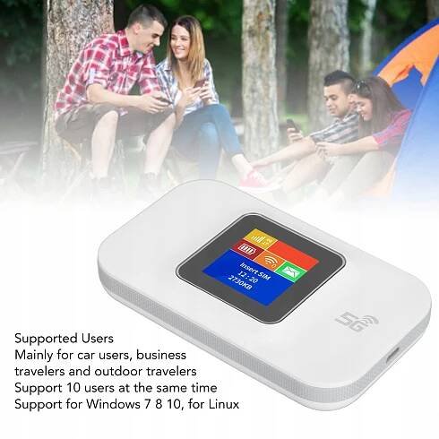MOBILNÍ ROUTER NA KARTU MICRO SIM PŘENOSNÝ 4G LTE, BÍLÝ - Allegro