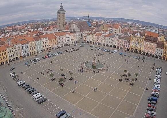 České Budějovice webkamera – živý pohled na město