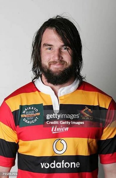 Toby Lynn of the Waikato NPC rugby team poses during a photo session at Waikato Stadium July 12, 2006 in Hamilton, New Zealand.