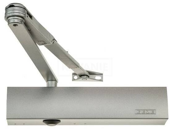 GEZE TS 4000 zavířač stříbrný s aretačním (nevypínatelným) ramínkem - Kovanishop.cz