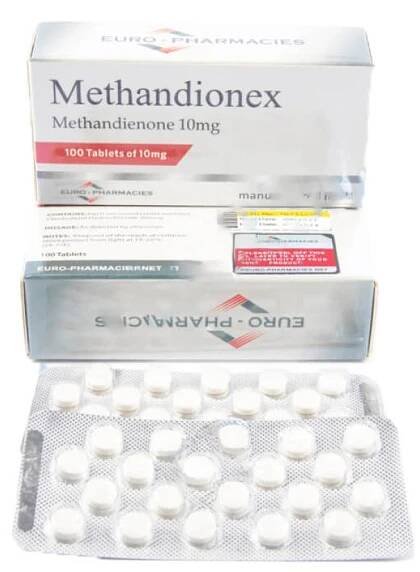 Methandienone 10mg/tabs -100 cachets - Euro Pharmacies