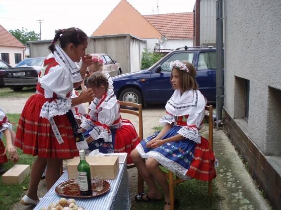 Život v obci - Krojované hody - Oficiální stránky obce Sedlec u Mikulova