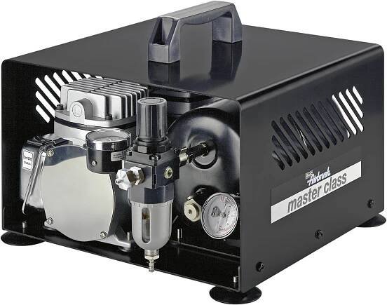 Revell kompresor pro nástřik barvy Master Class 4.4 bar 32 l/min 1/4palcová přípojka vzduchové hadice