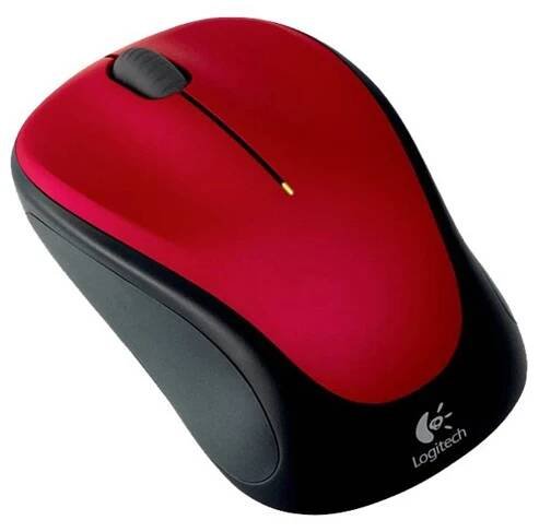LOGITECH M235 Wireless Mouse červená