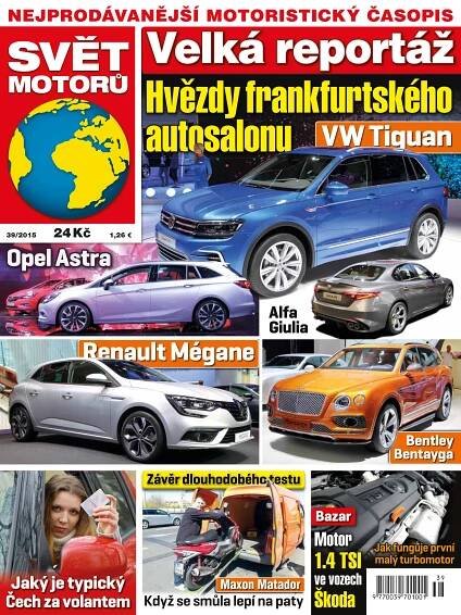 Časopis SVĚT MOTORŮ - 39/15 — iKiosek
